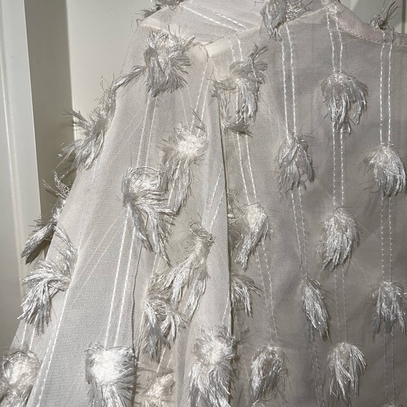 Fringe Crop Blouse - Picture 3 of 5